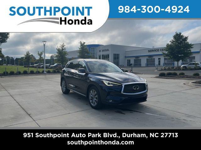 Photo of 2022 Hermosa Blue INFINITI QX50