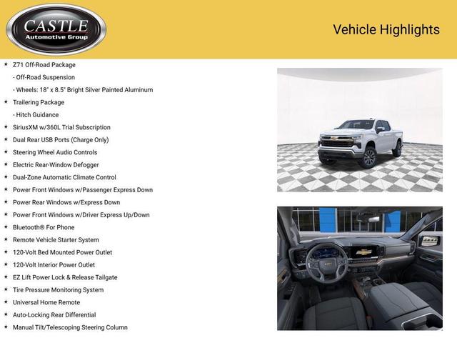Photo of 2025 Summit White Chevrolet Silverado 1500