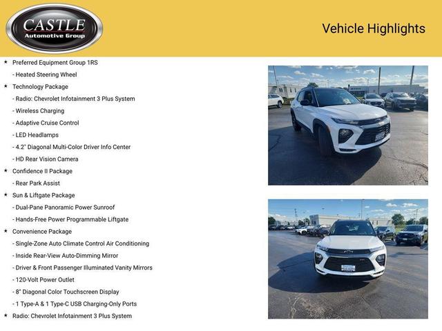 Photo of 2023 Iridescent Pearl Tricoat Chevrolet Trailblazer