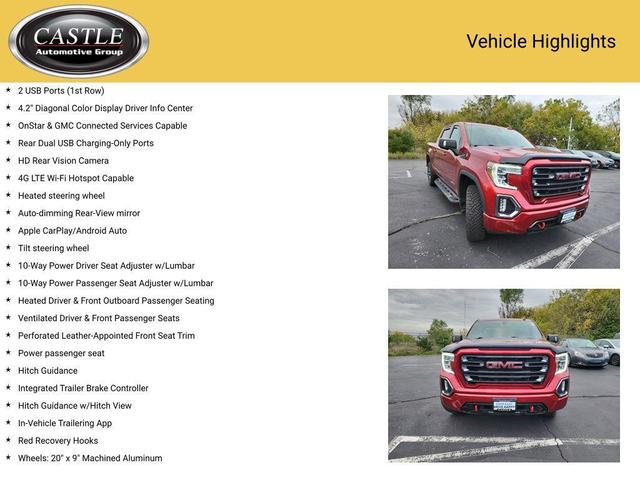 Photo of 2021 Cayenne Red Tintcoat GMC Sierra 1500