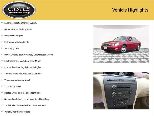 Photo of 2005 Cardinal Red Metallic Buick LaCrosse