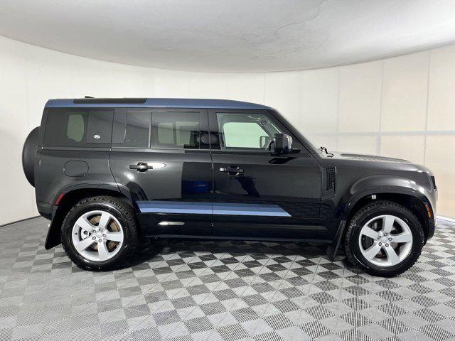 Photo of 2024 Santorini Black Metallic Land Rover Defender