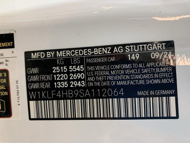 Photo of 2025 Polar White Mercedes-Benz E-Class