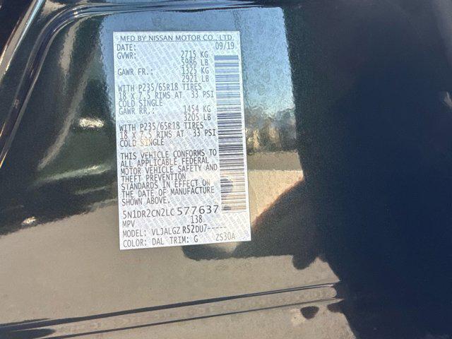 Photo of 2020 Midnight Pine Metallic Nissan Pathfinder