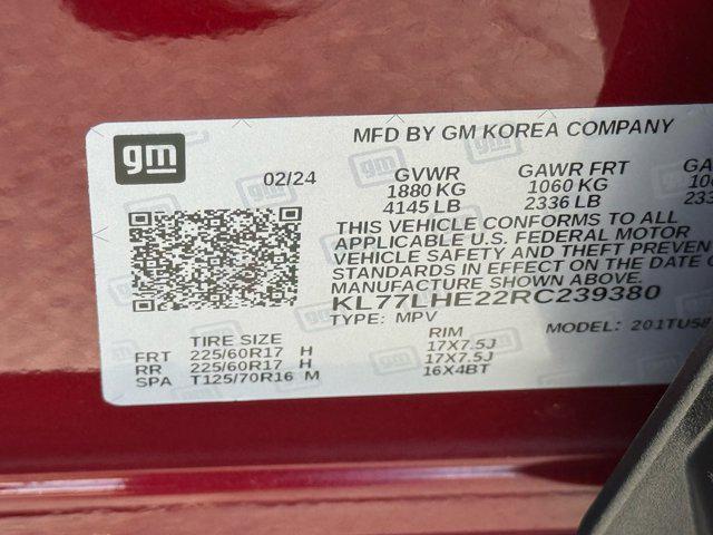 Photo of 2024 Crimson Metallic Chevrolet Trax