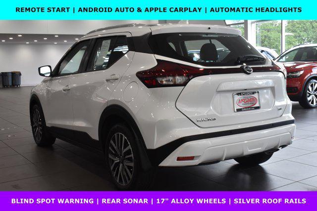 Photo of 2021 Aspen White Pearl Nissan Kicks