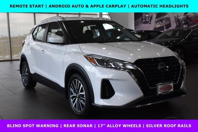 Photo of 2021 Aspen White Pearl Nissan Kicks