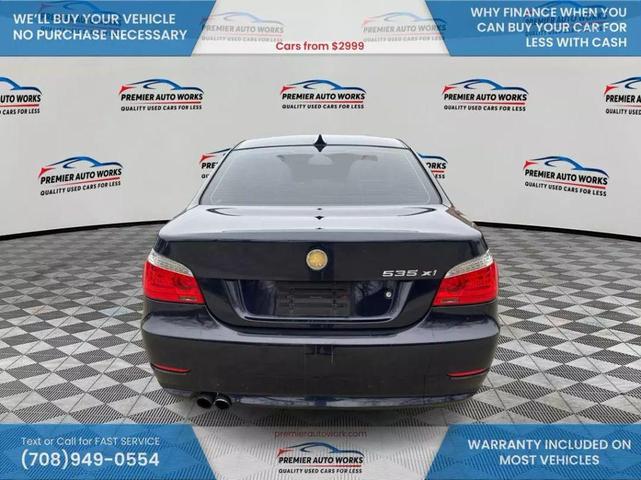 Photo of 2008 Blue BMW 535