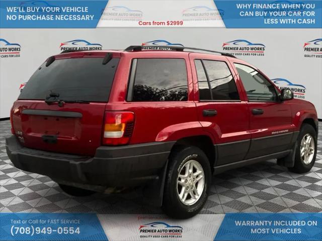 Photo of 2004 Red Jeep Grand Cherokee