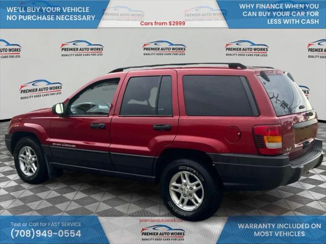 Photo of 2004 Red Jeep Grand Cherokee