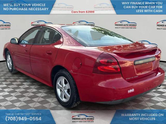 Photo of 2008 Red Pontiac Grand Prix