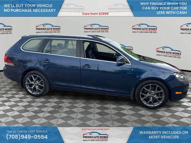 Photo of 2011 Tempest Blue Metallic Volkswagen Jetta SportWagen