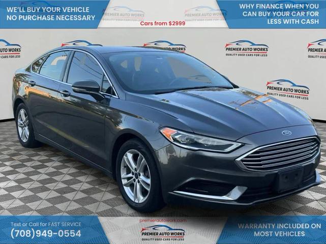 Photo of 2018 Magnetic Metallic Ford Fusion