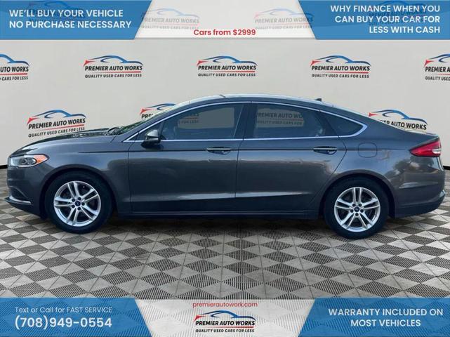 Photo of 2018 Magnetic Metallic Ford Fusion