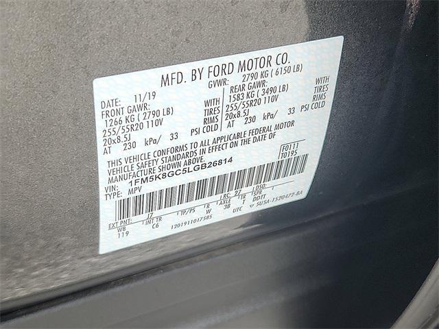 Photo of 2020 Magnetic Metallic Ford Explorer