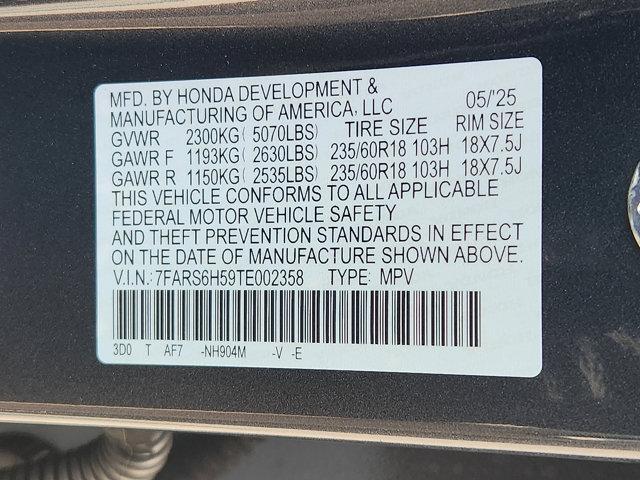 Photo of 2026 Meteorite Gray Metallic Honda CR-V Hybrid