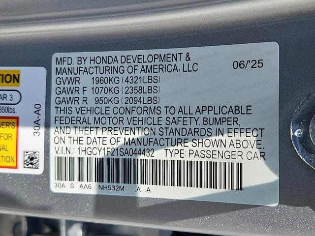 Photo of 2025 Solar Silver Metallic Honda Accord