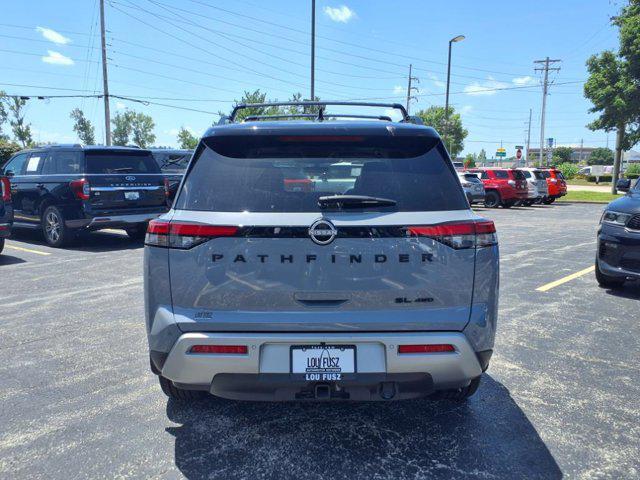 Photo of 2024 Solid Gray/Super Black Nissan Pathfinder