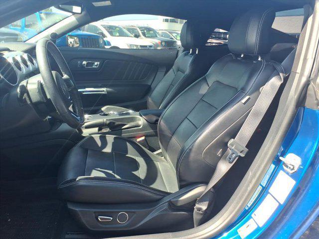 Photo of 2017 Lightning Blue Ford Mustang