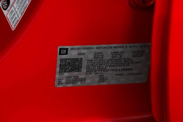 Photo of 2019 Red Hot Chevrolet Silverado 1500