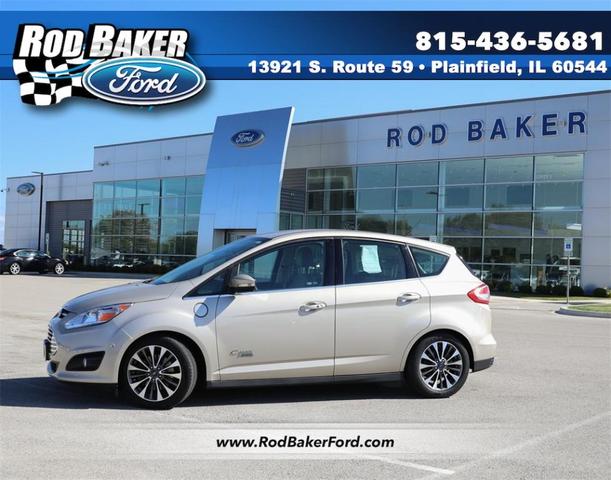 Photo of 2017 White Gold Metallic Ford C-Max Energi
