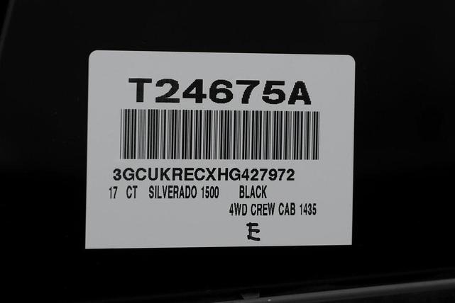 Photo of 2017 Black Chevrolet Silverado 1500