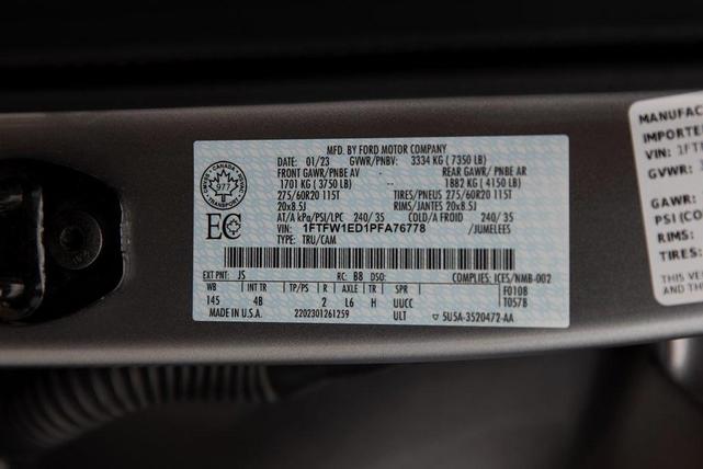 Photo of 2023 Iconic Silver Metallic Ford F-150