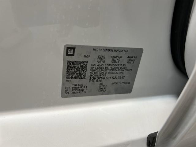 Photo of 2020 White GMC Yukon