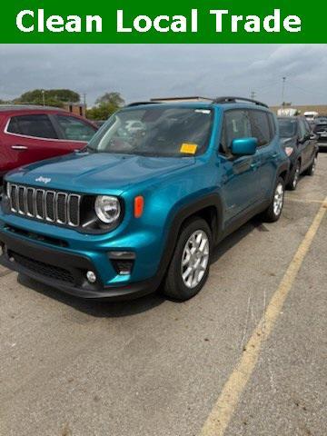 Photo of 2020 Blue Jeep Renegade