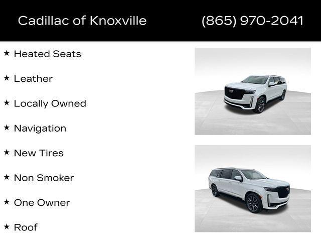 Photo of 2021 Crystal White Tri-Coat Cadillac Escalade ESV