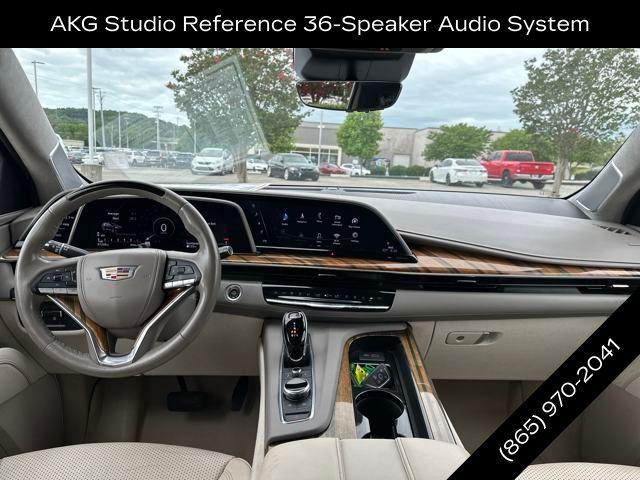 Photo of 2021 Crystal White Tri-Coat Cadillac Escalade ESV