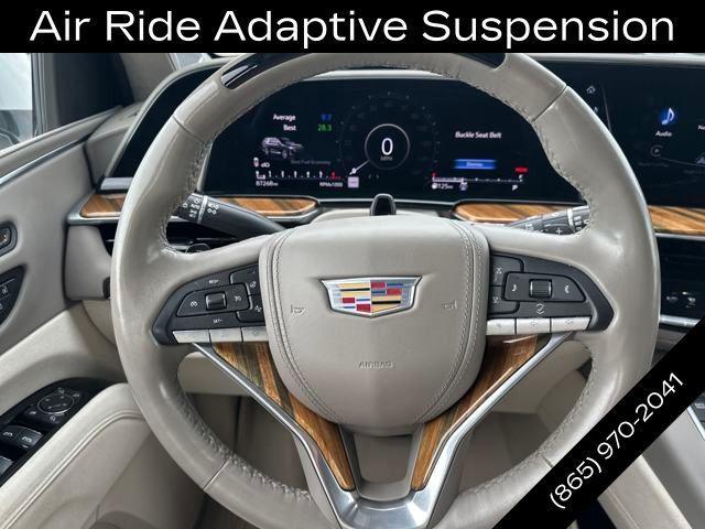 Photo of 2021 Crystal White Tri-Coat Cadillac Escalade ESV