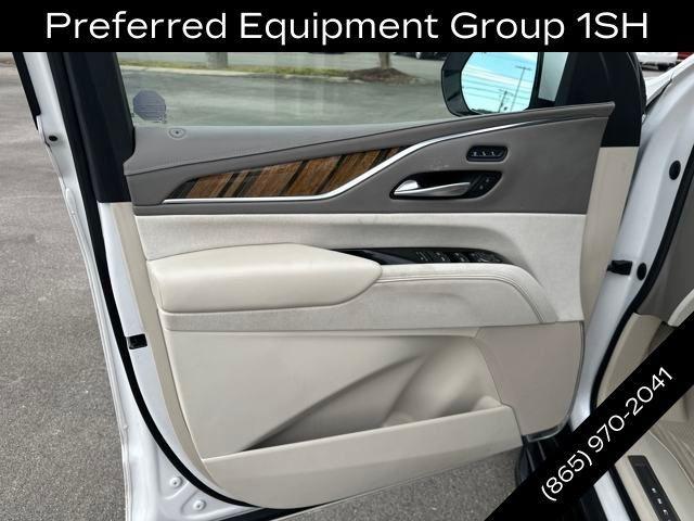 Photo of 2021 Crystal White Tri-Coat Cadillac Escalade ESV