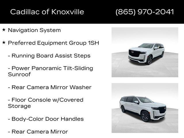 Photo of 2021 Crystal White Tri-Coat Cadillac Escalade ESV