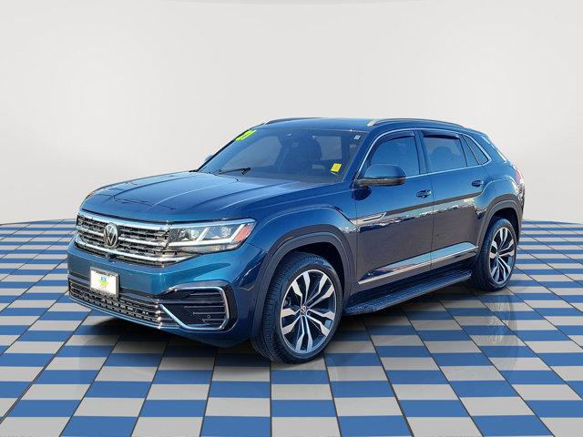 Photo of 2021 Blue Volkswagen Atlas Cross Sport