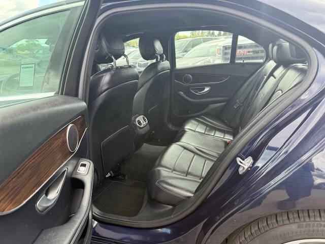 Photo of 2018 Blue Mercedes-Benz C-Class