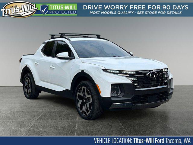 Photo of 2023 Atlas White Hyundai SANTA CRUZ
