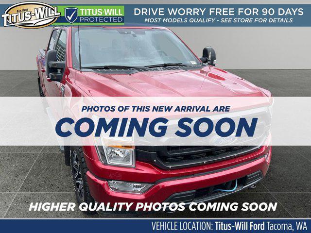 Photo of 2022 Rapid Red Metallic Tinted Clearcoat Ford F-150
