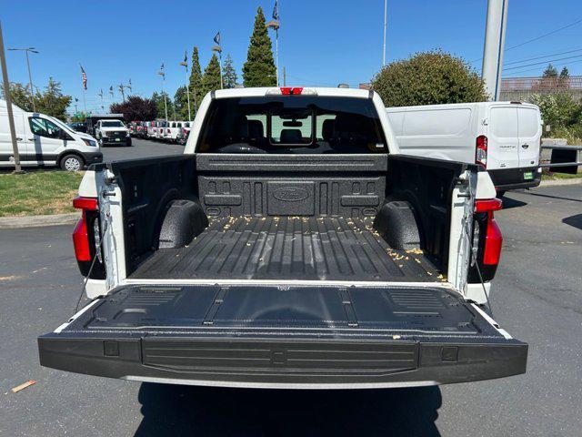 Photo of 2025 White Ford F-150 Lightning