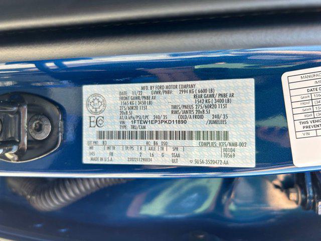 Photo of 2023 Atlas Blue Metallic Ford F-150