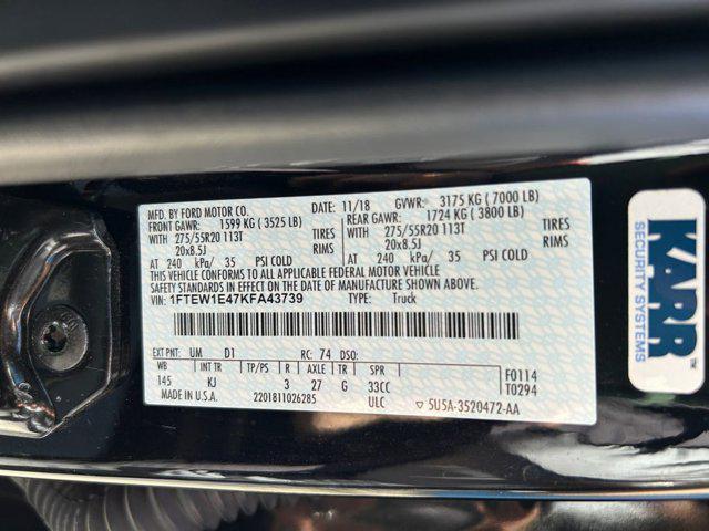 Photo of 2019 Agate Black Metallic Ford F-150