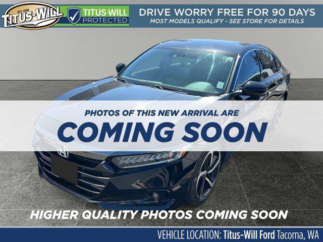 Photo of 2021 Crystal Black Pearl Honda Accord
