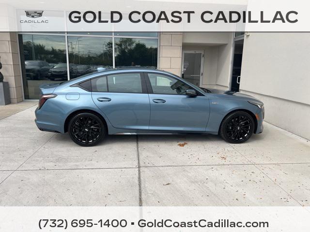 Photo of 2023 Midnight Steel Metallic Cadillac CT5-V