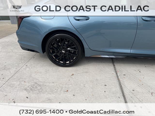 Photo of 2023 Midnight Steel Metallic Cadillac CT5-V