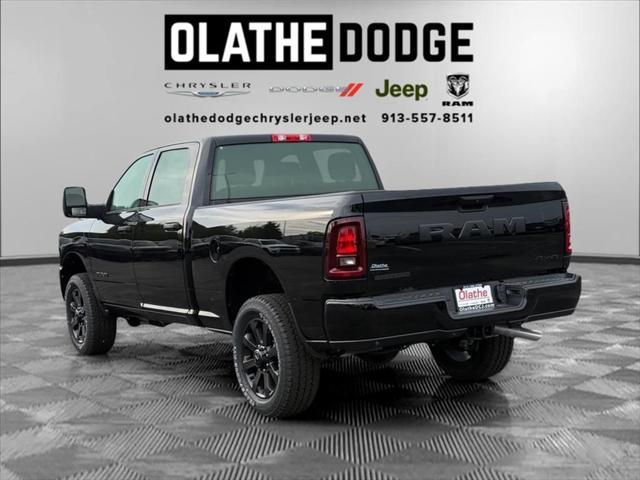 Photo of 2025 Diamond Black Crystal Pearlcoat RAM 2500