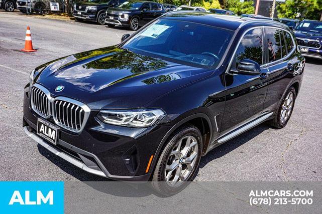 Photo of 2022 Black Sapphire Metallic BMW X3