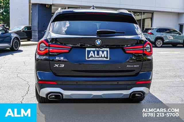 Photo of 2022 Black Sapphire Metallic BMW X3
