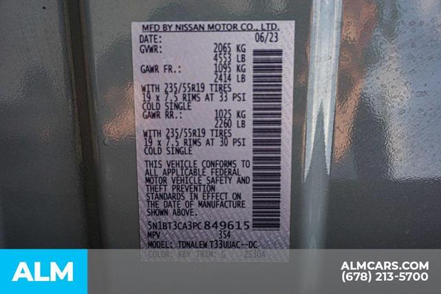 Photo of 2023 Boulder Gray Pearl Nissan Rogue