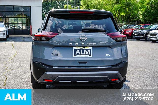 Photo of 2023 Boulder Gray Pearl Nissan Rogue