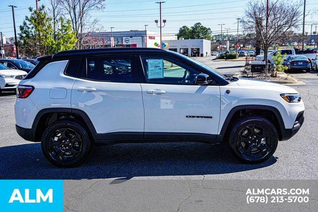 Photo of 2024 Bright White Clearcoat Jeep Compass